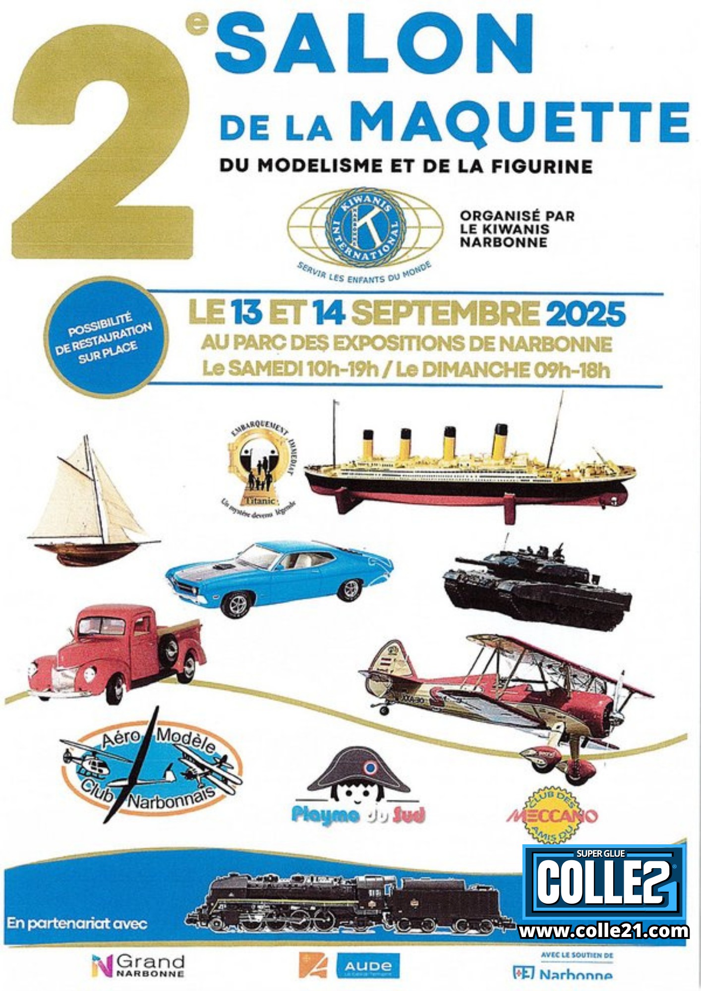 affiche NARBONNE 2025